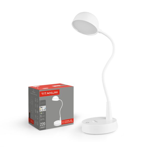Акумуляторна настільна LED лампа TITANUM TLTF-012W 7W