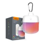 Акумуляторний сенсорний LED світильник з пультом та RGB VIDEX VL-NL103W-R