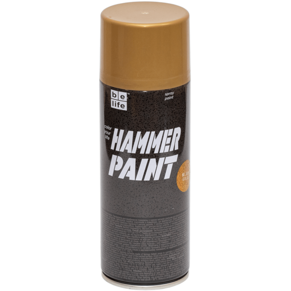 Фарба молоткова Belife Hammer Paint золото