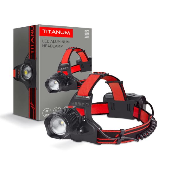 Налобний світлодіодний ліхтарик TITANUM TLF-H06 800Lm