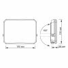 Прожектор LED VIDEX F3 50W 5000K 220V Black (VLE-F3-0505)