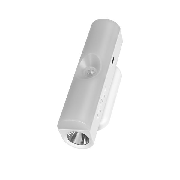 Акумуляторний LED світильник-ліхтар 2-в-1 з датчиком руху VIDEX VL-NL108W