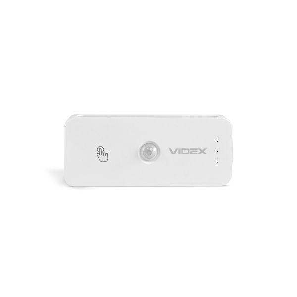 Акумуляторний LED світильник з датчиком руху VIDEX VL-NL053W-S 50Lm 3000K-6500K