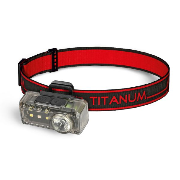Налобний світлодіодний ліхтарик TITANUM TLF-H10 80Lm