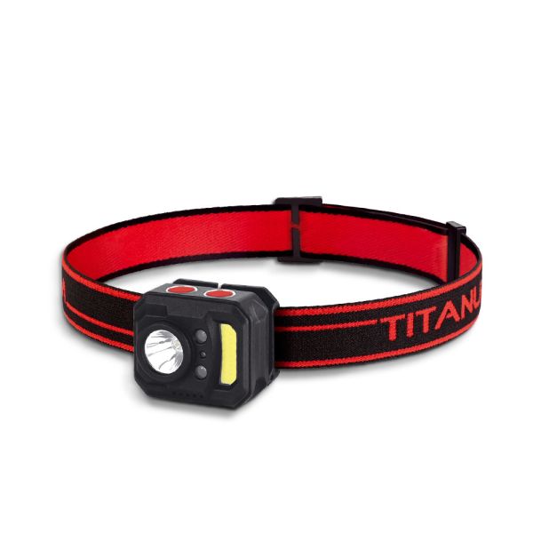 Налобний світлодіодний ліхтарик TITANUM TLF-H05 250Lm