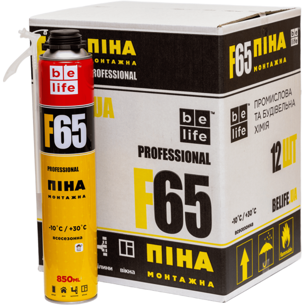 Піна монтажна BeLife F65 PRO