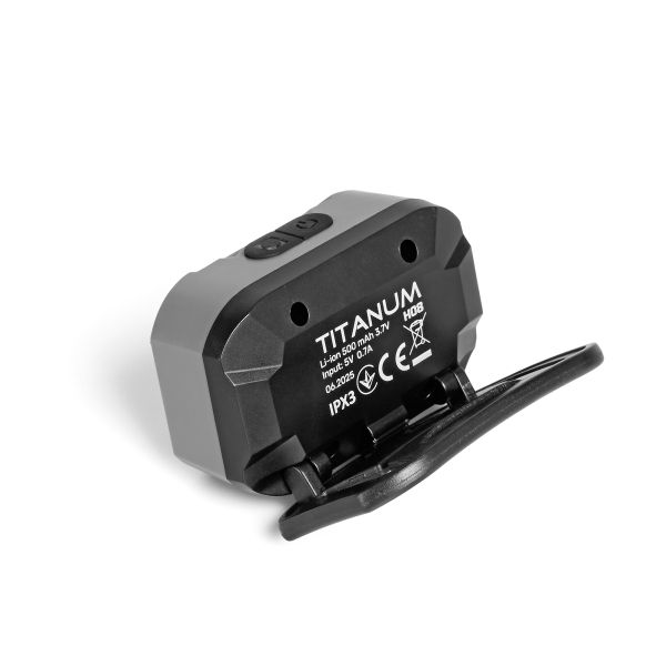 Налобний світлодіодний ліхтарик TITANUM TLF-H08 110Lm