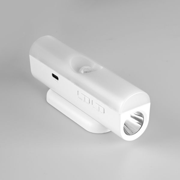 Акумуляторний LED світильник-ліхтар 2-в-1 з датчиком руху VIDEX VL-NL108W