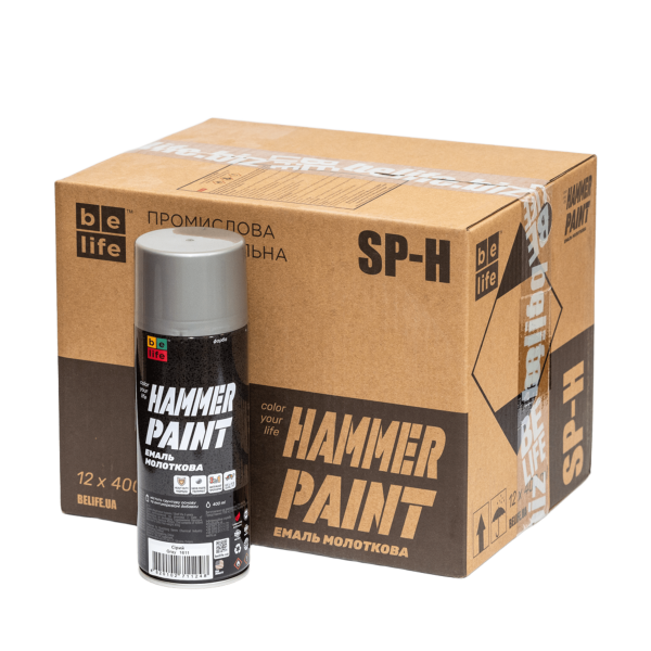Фарба молоткова Belife Hammer Paint графіт