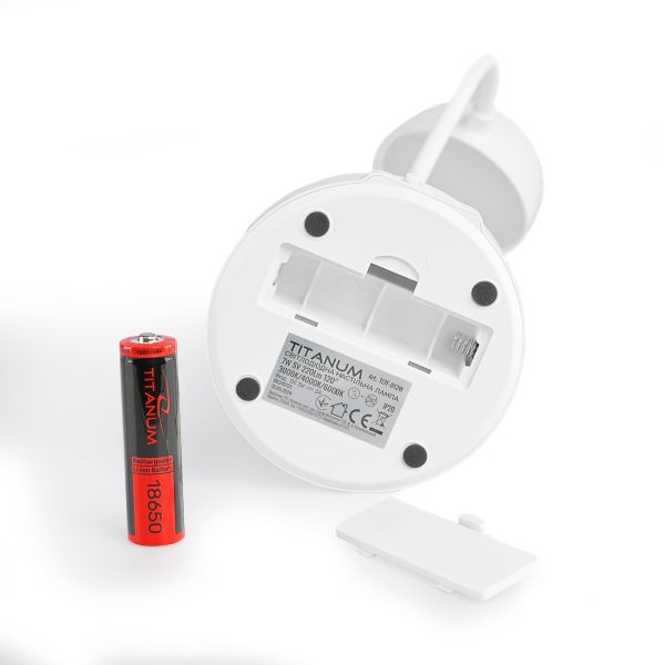 Акумуляторна настільна LED лампа TITANUM TLTF-012W 7W