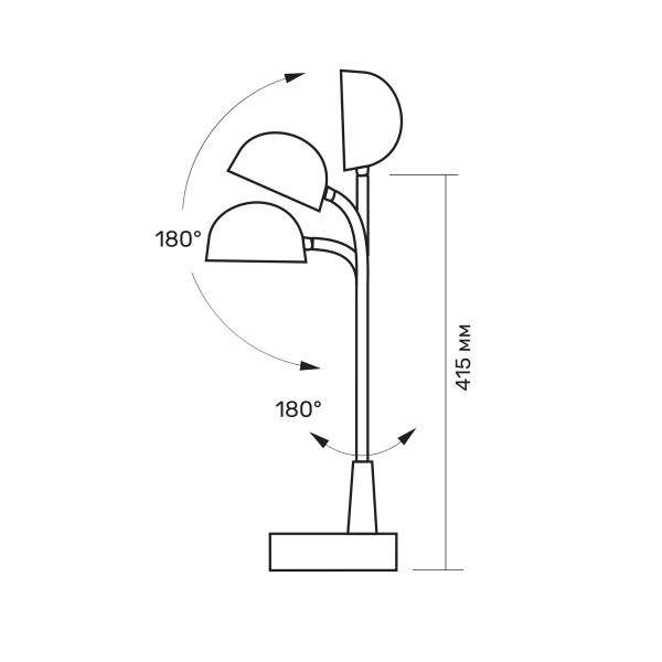 Акумуляторна настільна LED лампа TITANUM TLTF-012W 7W