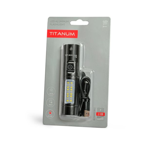Портативний світлодіодний ліхтарик TITANUM TLF-T16