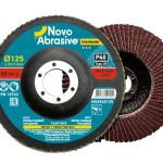 Круг пелюстковий торцевий Novoabrasive /125*22.2/ Р100