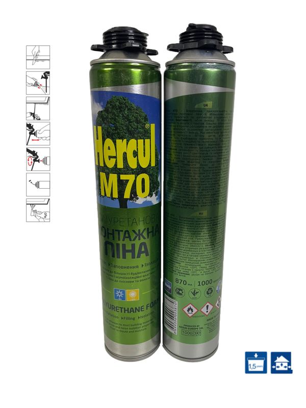 Монтажна піна HERCUL M70 PRO