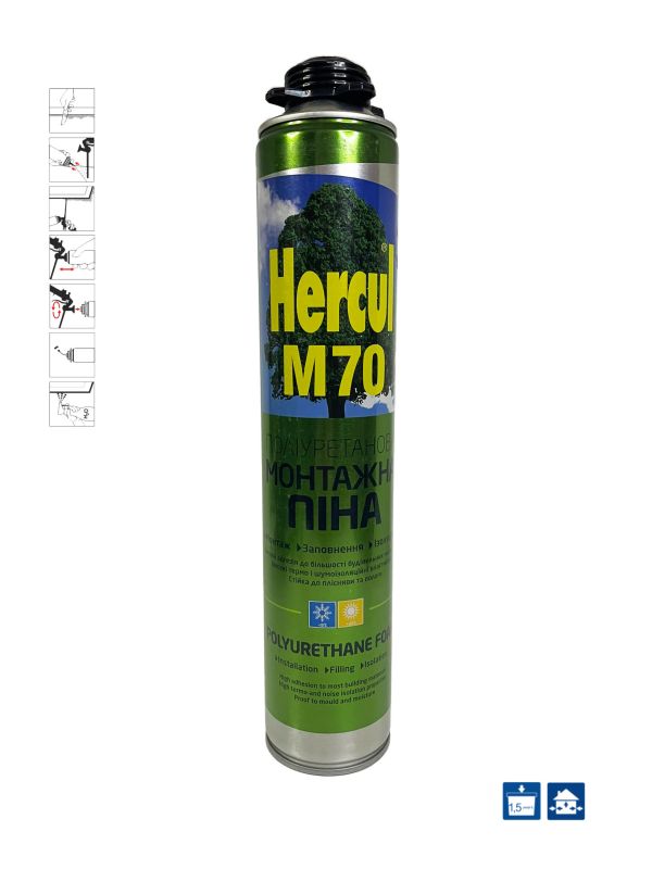 Монтажна піна HERCUL M70 PRO