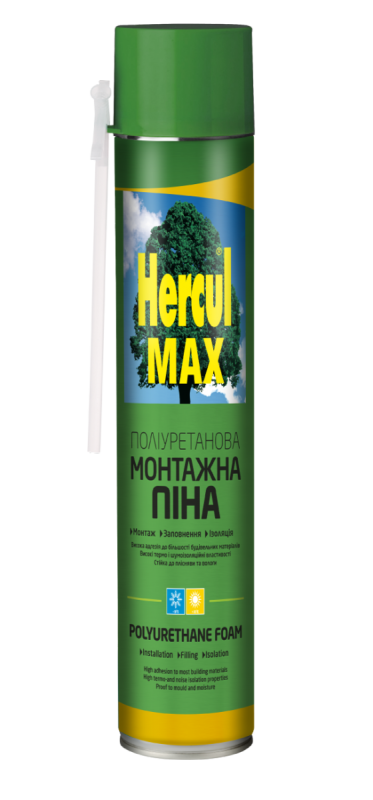 Піна монтажна Hercul MAХ ручна /850 мл/