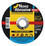 Круг відрізний по металу Novoabrasive /125*1.0*22.23/