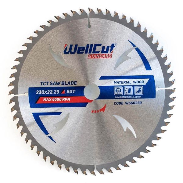 Диск пильний WellCut /230*22.23/ 60T