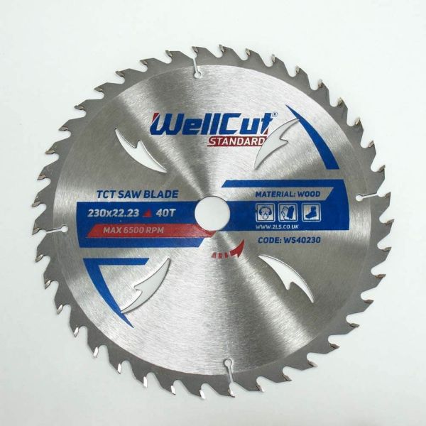 Диск пильний WellCut /230*22.23/ 40T