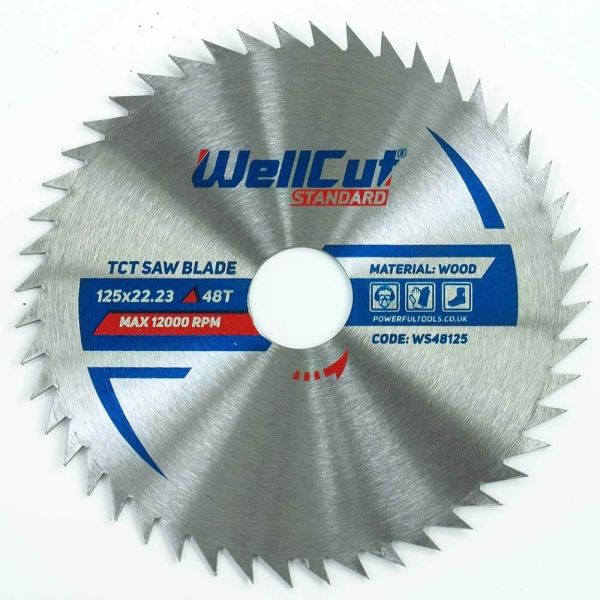 Диск пильний WellCut /125*22.23/ 48T