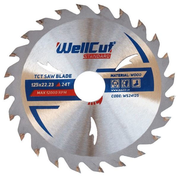 Диск пильний WellCut /125*22.23/ 24T